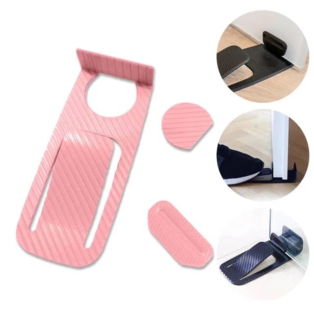 Multi-function Door Stopper Safety Protector Creative Door Open Wedge Shaped Holder Safe Floor Door Stopper