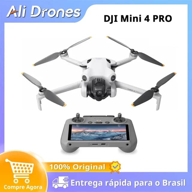 DJI Mini 4 Pro Folding Mini Drone with 4K