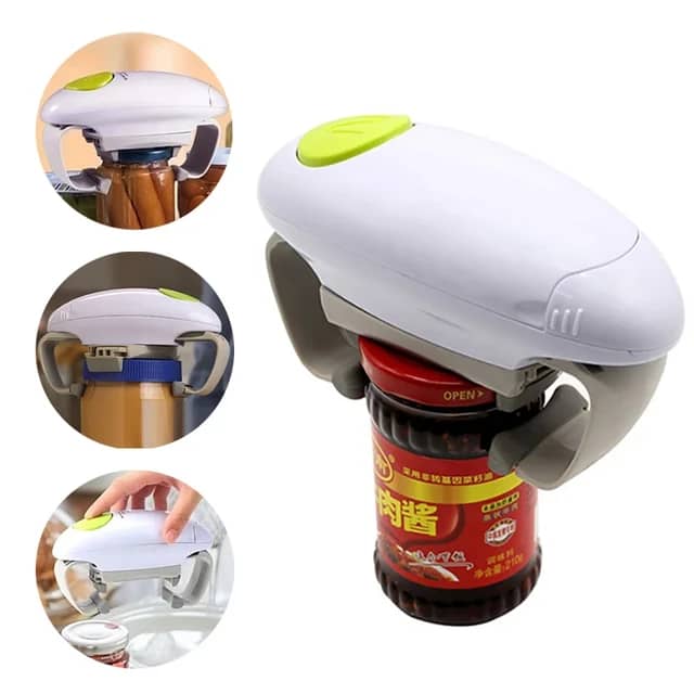 Electric Can Bottle Lid Opener Binaural