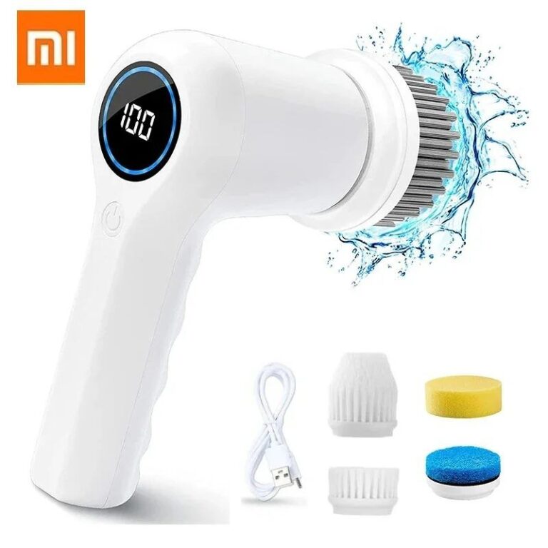 Xiaomi Household Cleaning Brushes Electric Kitchen Brush Cleaning Gadgets for Home Multifunctional Cleaner Brush Electric Spin