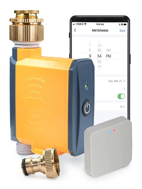 Brass Joints ZigBee Garden Hose Sprinkler Timer