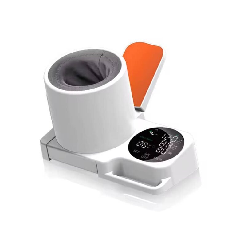 AiQUE Rechargeable Tunnel-type Upper Arm Automatic Blood Pressure Monitor Medical Sphygmomanometer Digital Tonometer Pulse